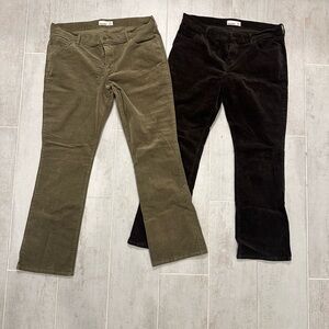 2 old navy corduroy pants.
